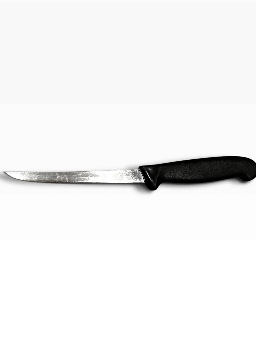 Victorinox Fibrox 6 Inch Flexible Boning Knife Straight Blade Black E-6